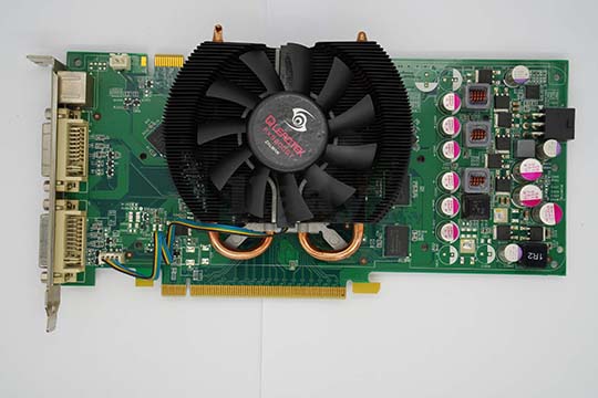 丽台Winfast PX9600 GT ZL HDCP 512MB显示卡（nVIDIA GeForce 9600 GT芯片）